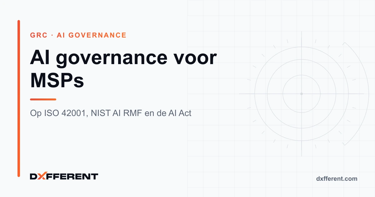 AI governance: framework voor MSPs en IT-organisaties
